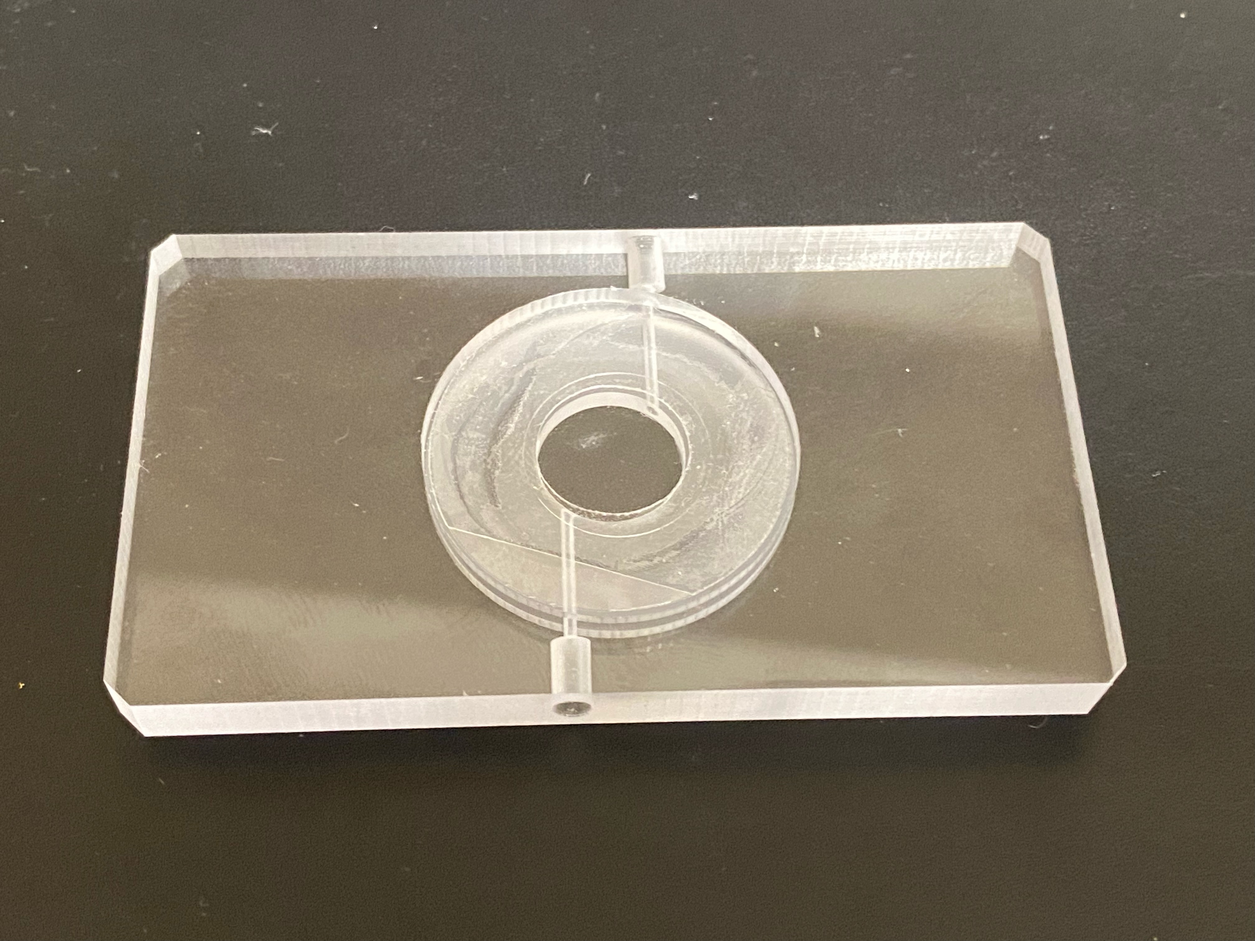 浮遊細胞・微粒子 観察セル 光学顕微鏡・ラマン用マイクロチャンバー INT750